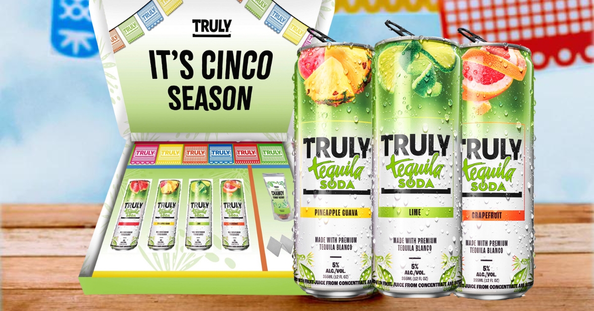 Truly Tequila Soda Fiesta Pack for Cinco de Mayo Seltzer Nation